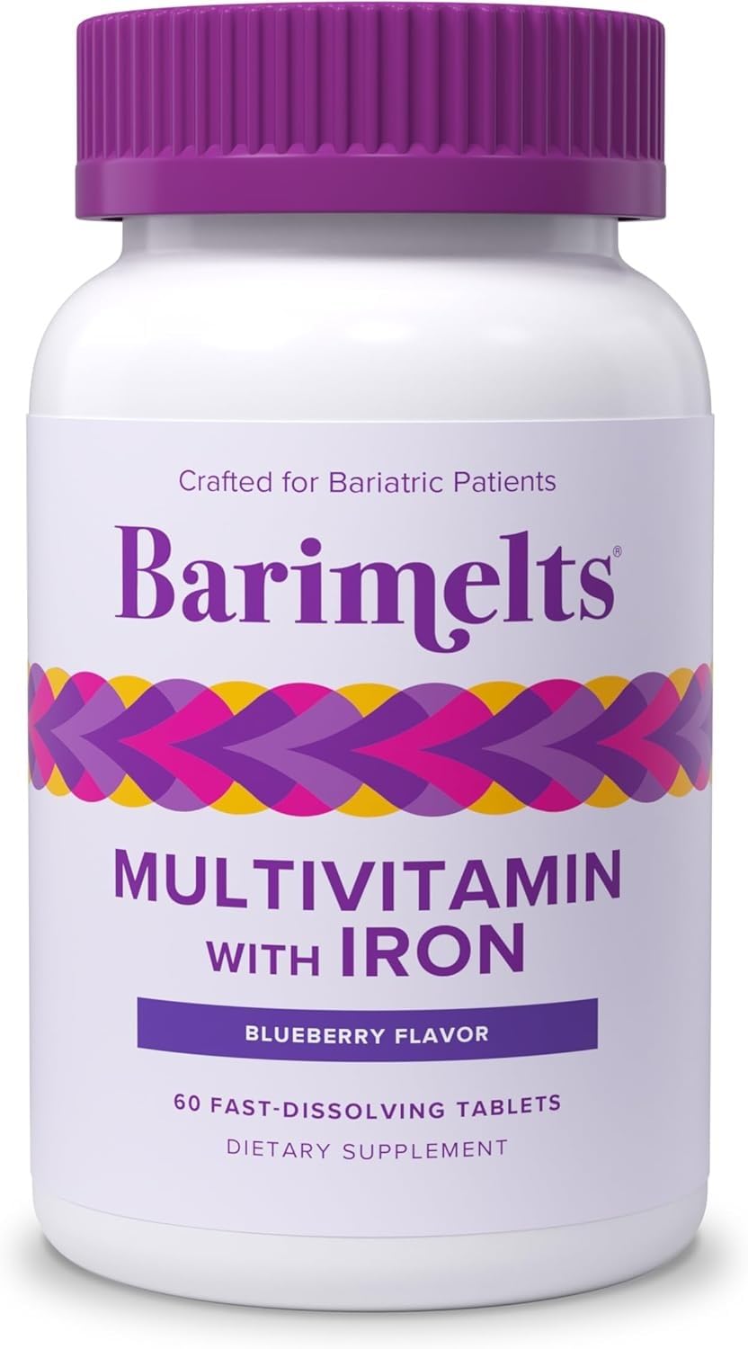 BariMelts frontal del envase sabor arándano mostrando diseño y beneficios