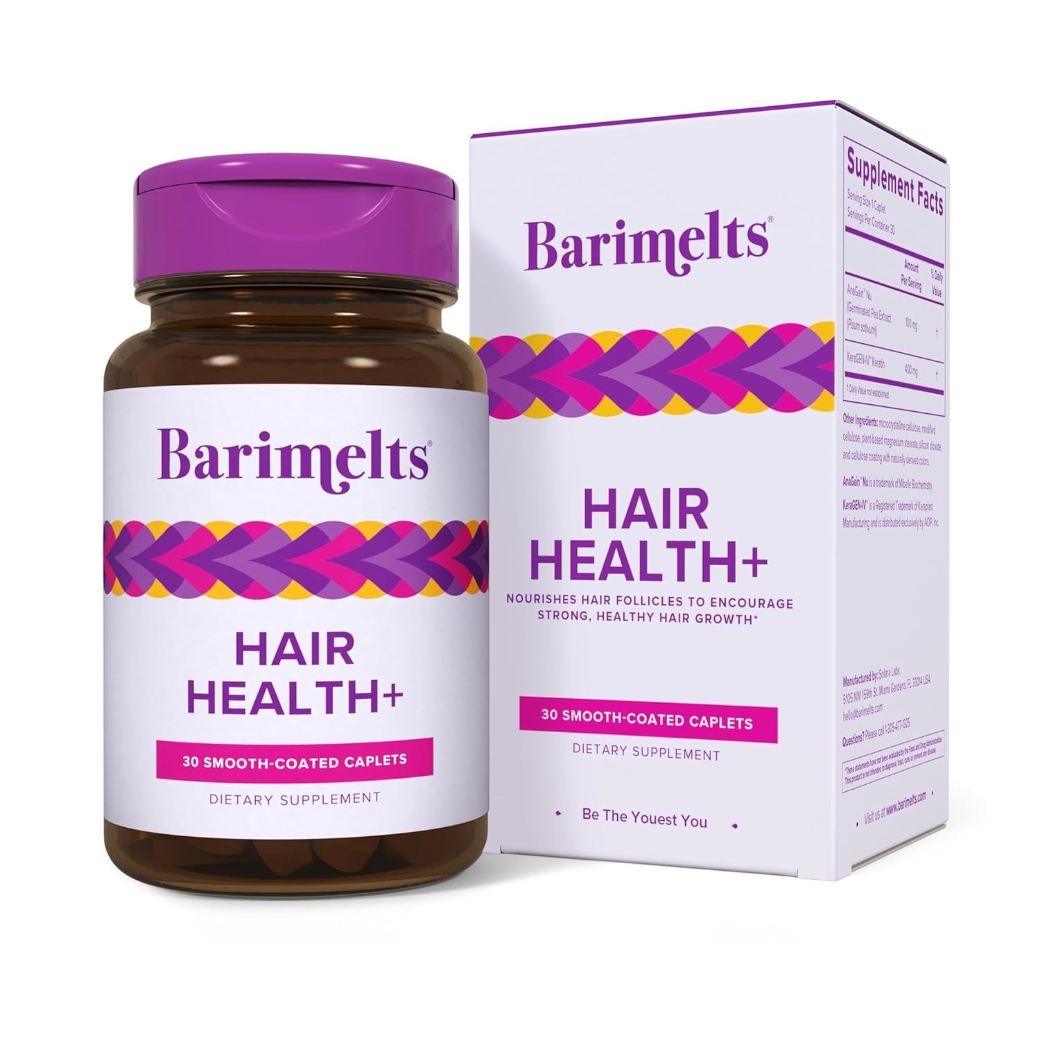 BariMelts front packaging showing supplement bottle and label for reassurance