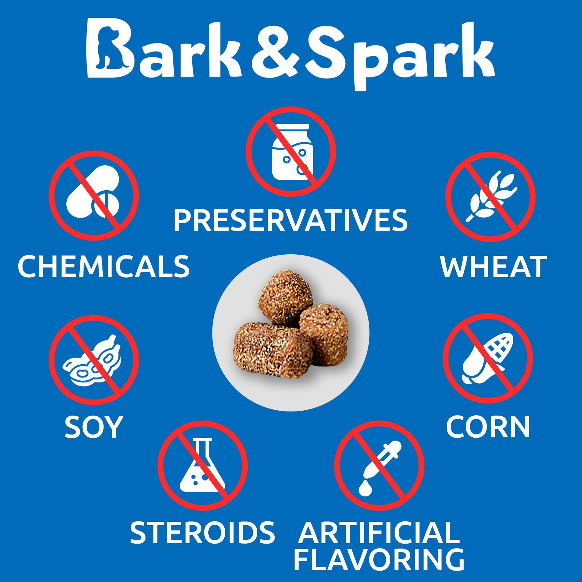 BARK&SPARK veterinario mostrando el producto como opción formulada