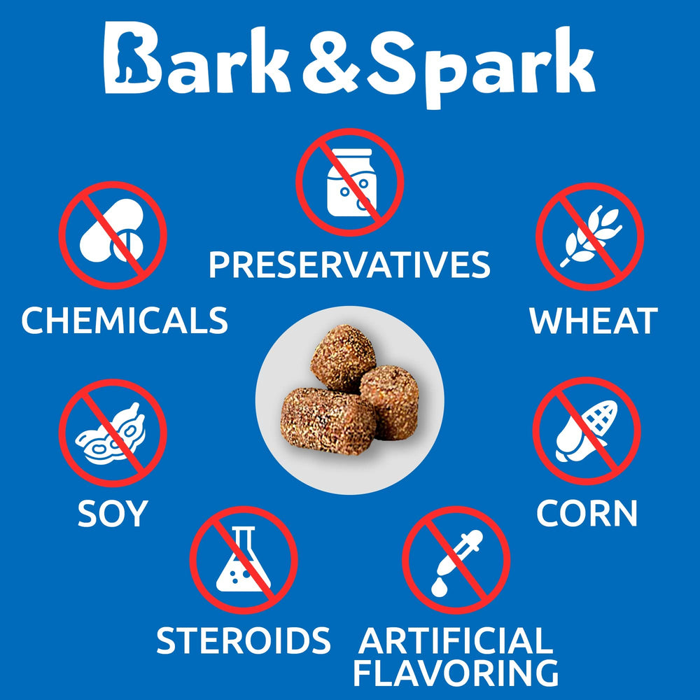 BARK&SPARK veterinario mostrando el producto como opción formulada