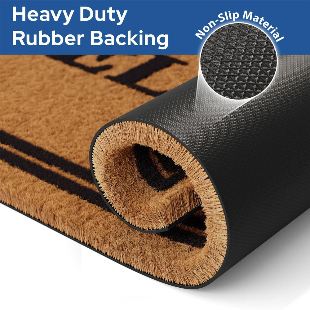 Barnyard Designs non-slip backing detail enhancing mat stability and safety