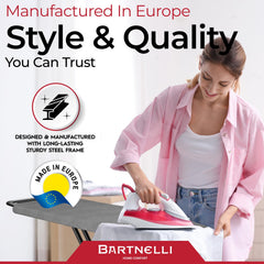 Bartnelli close-up of four-layer cover texture showing smooth fabric contact benefit