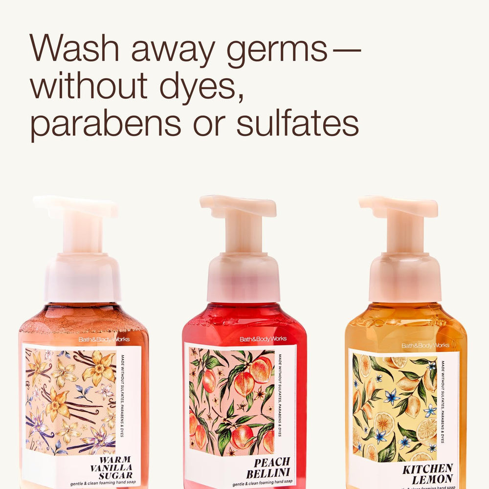 Bath & Body Works etiqueta con ingredientes y nombres de fragancias legibles para elección informada