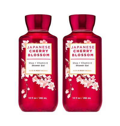 Bath & Body Works envase frontal del gel de ducha con aroma floral, limpieza y suavidad