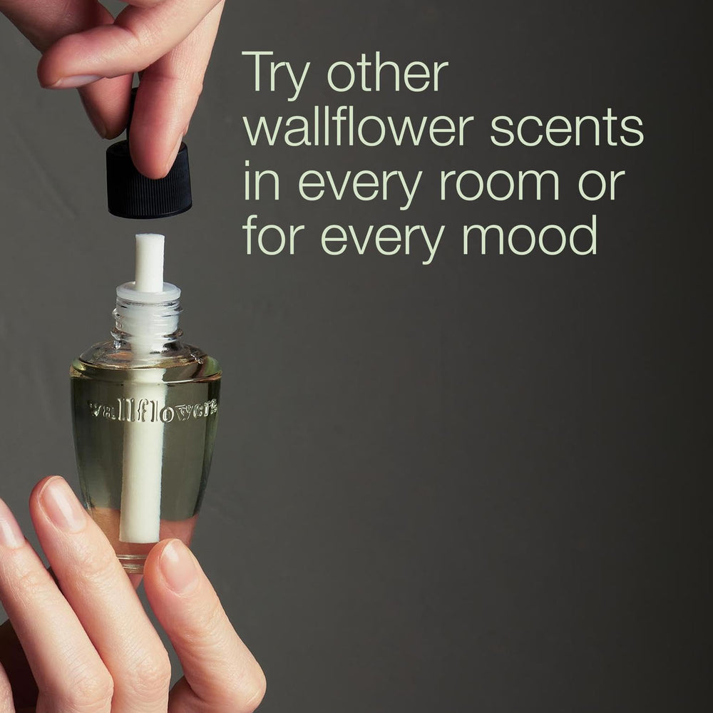 Bath & Body Works recarga junto a una regla para comparar tamaño y escala práctica