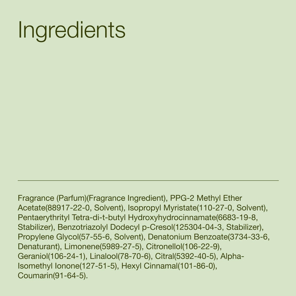 Bath & Body Works etiqueta del producto mostrando aroma Eucalyptus Spearmint y duración