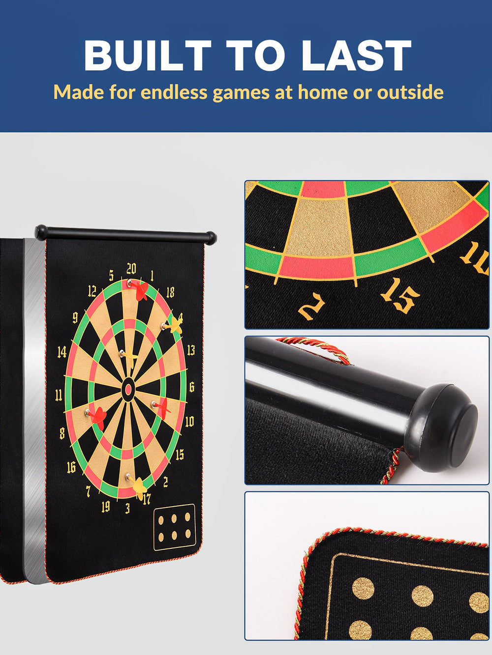 BATURU lado de anillos estilo tiro con arco para juegos variados