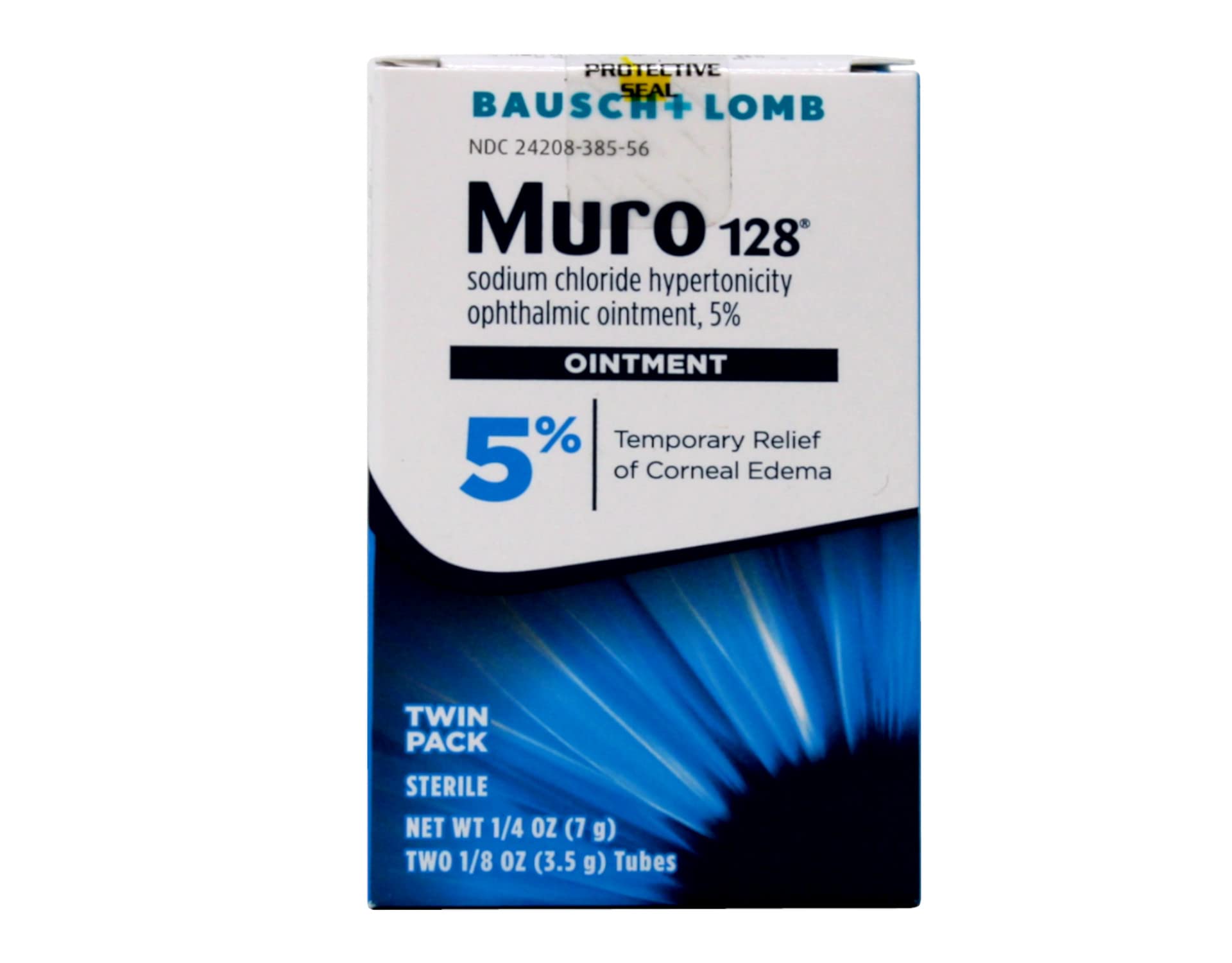 Bausch + Lomb Muro 128 detalle de la punta del tubo para aplicación precisa y segura