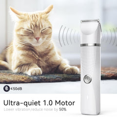 Bautrium en uso recortando pata de gato con acabado seguro