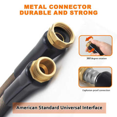 BazeSync aluminum connector close-up highlighting rust-proof durability and leak prevention