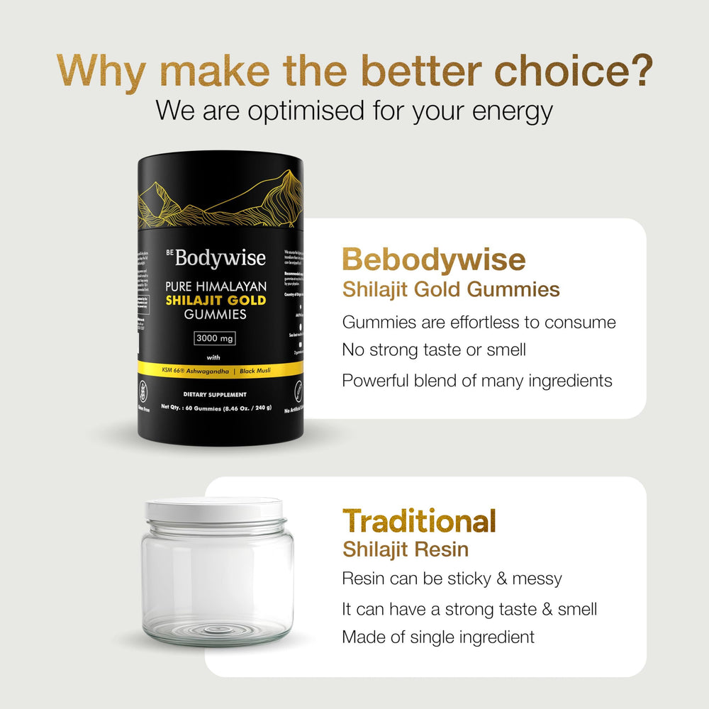 Be Bodywise gominolas junto a equipo de gimnasio para uso activo y recuperación