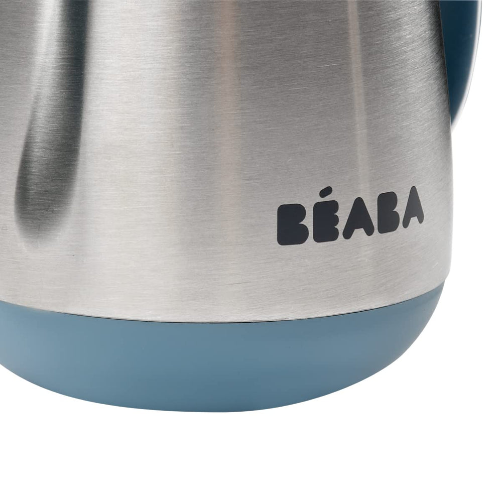Béaba primer plano de pajita de silicona flexible, suave y segura