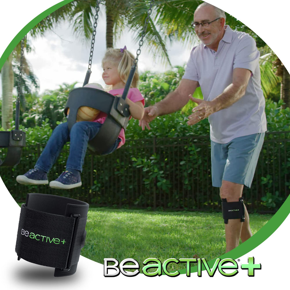 BEACTIVE Plus en uso durante caminata, estilo de vida activo con menor molestia
