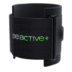BEACTIVE Plus vista frontal del soporte mostrando diseño y cierre, alivio localizado