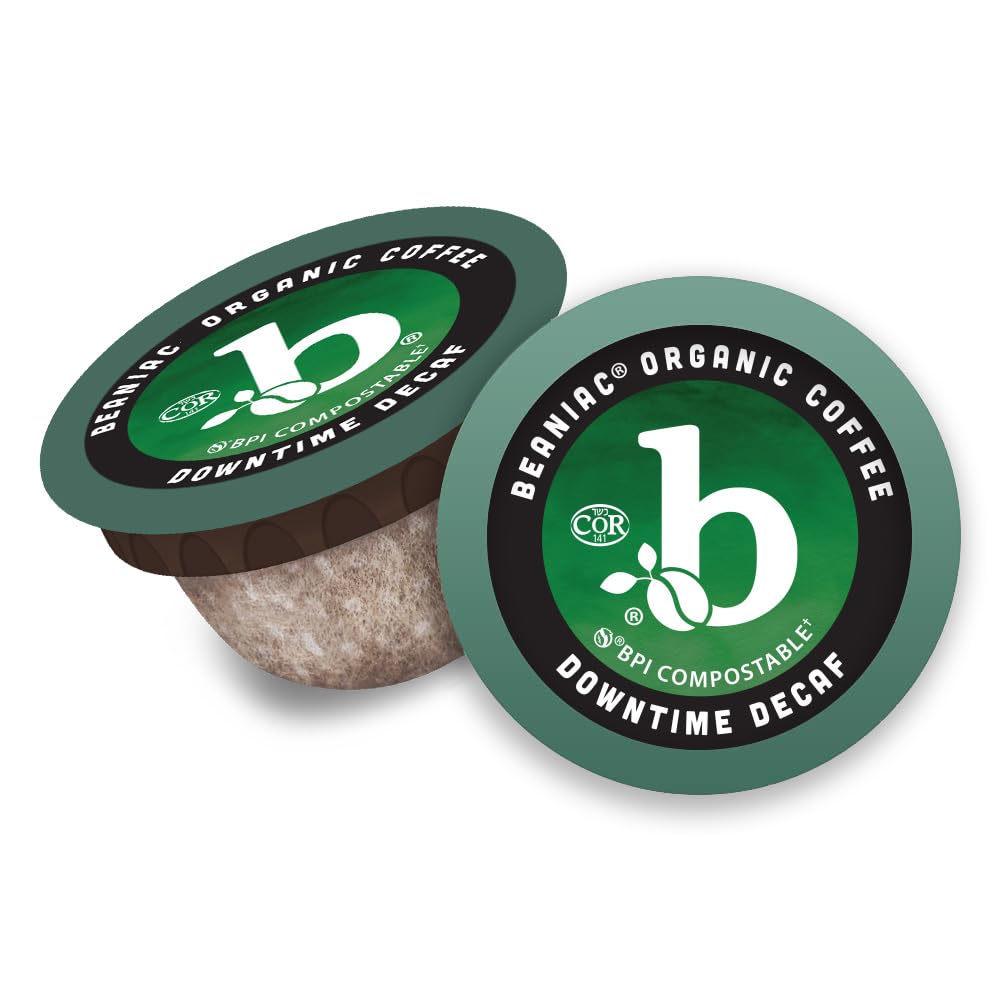 beaniac cápsula insertada en Keurig demostrando compatibilidad
