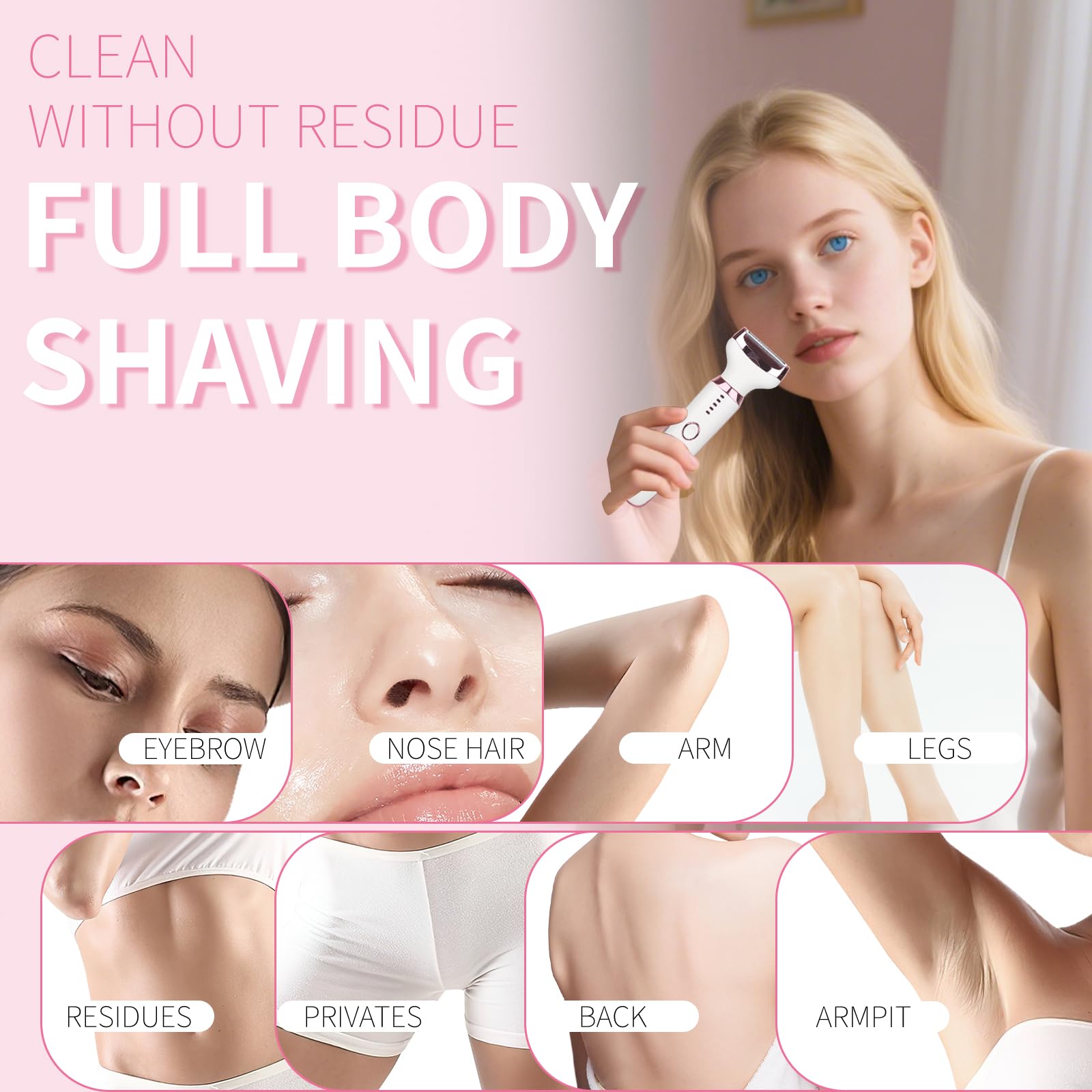 Beanify primer plano de cuchillas de acero inoxidable que ofrecen corte suave