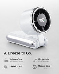 Bearwind primer plano de las 7 aspas turbo mostrando potencia y flujo