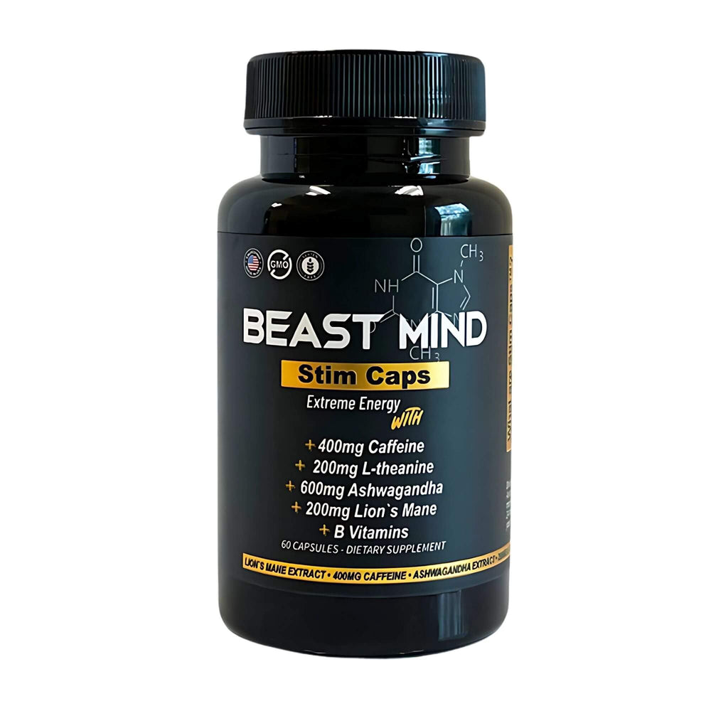 Want A Bump Beast Mind envase frontal mostrando diseño y dosis clara para energía