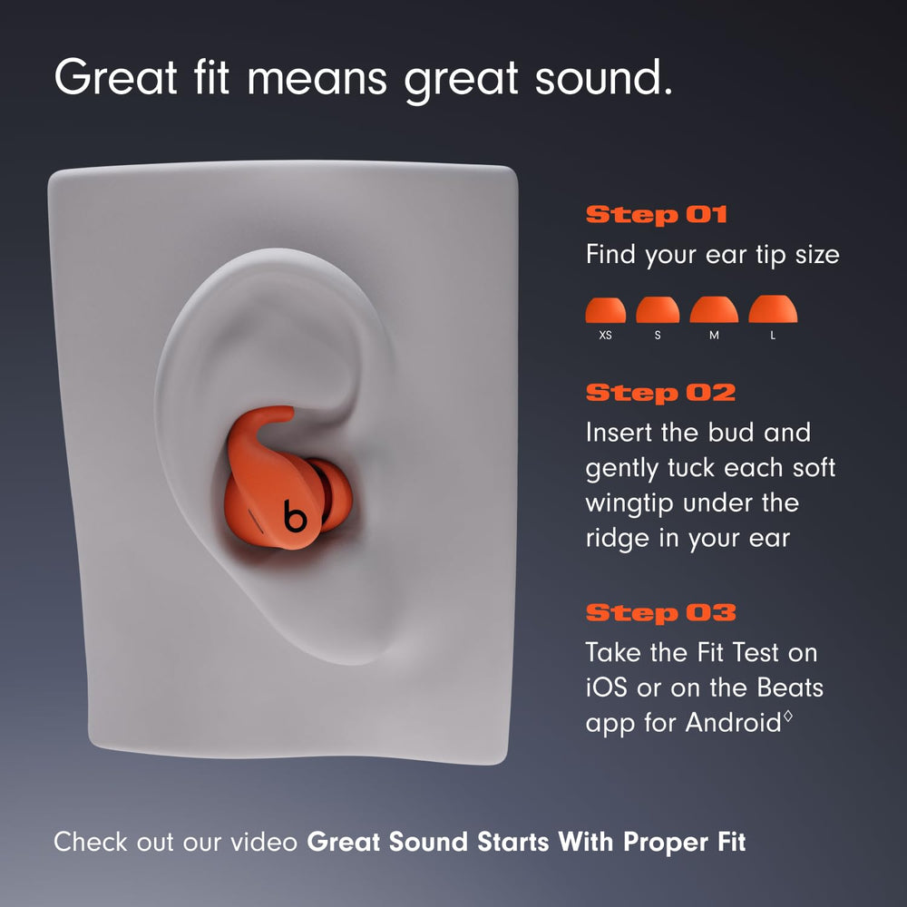 Beats Powerbeats Fit textura del acabado resistente que facilita limpieza