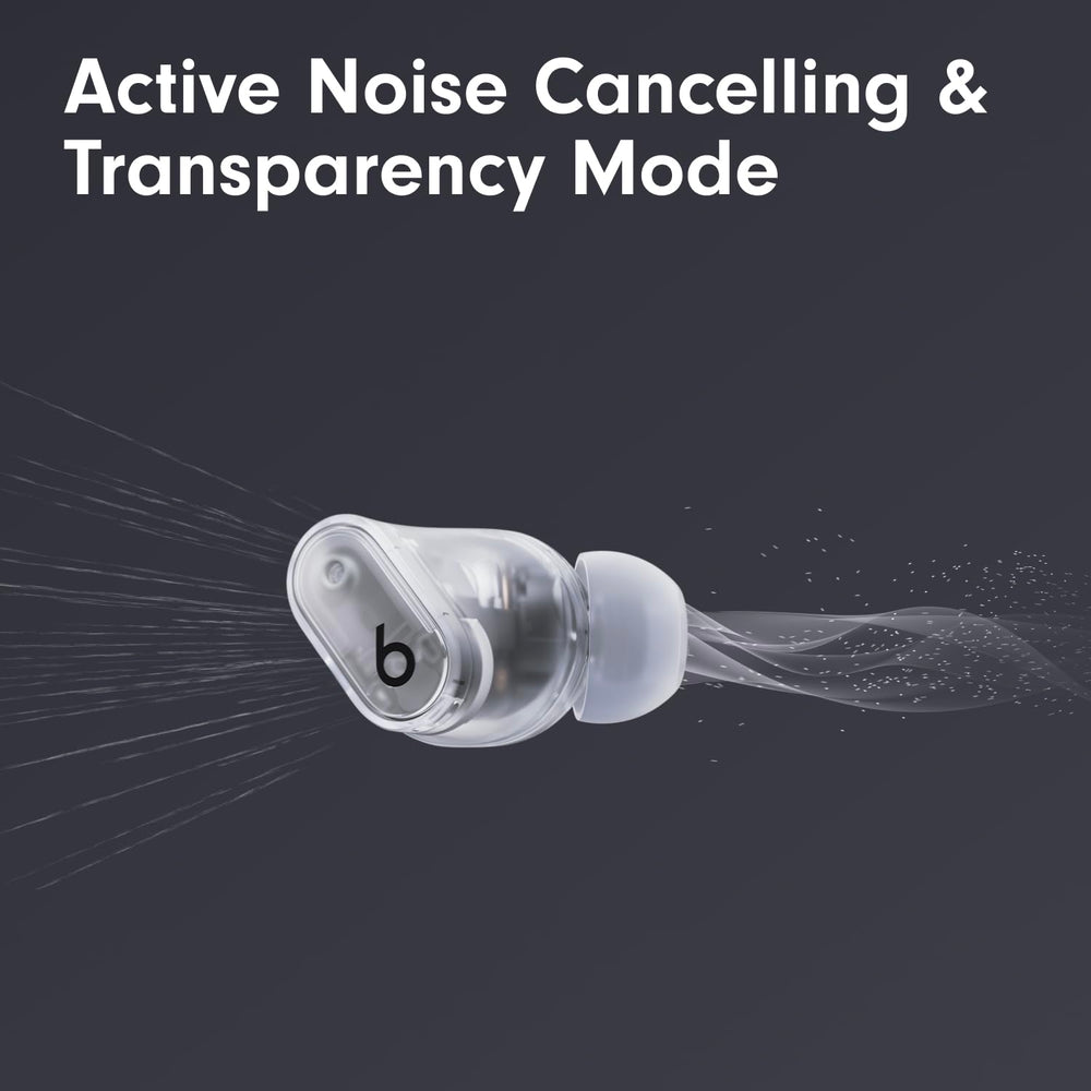Beats Studio Buds + open charging case highlighting pocketable charging convenience