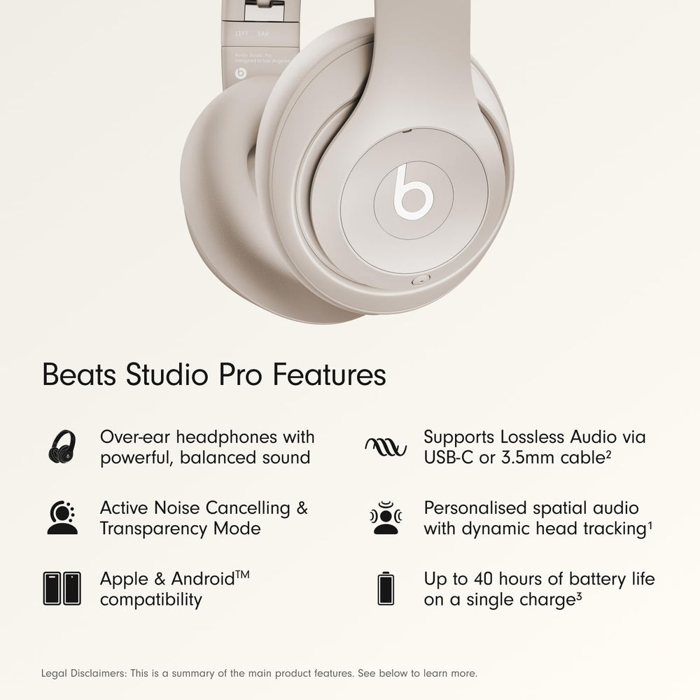 Beats Studio Pro UltraPlush cushion close-up highlighting comfort for long listening