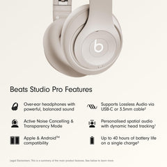 Beats Studio Pro UltraPlush cushion close-up highlighting comfort for long listening