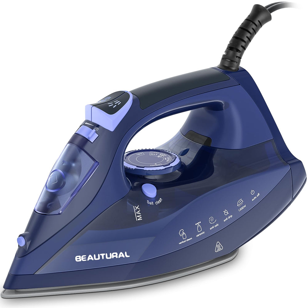 BEAUTURAL plancha frontal mostrando diseño compacto y potencia