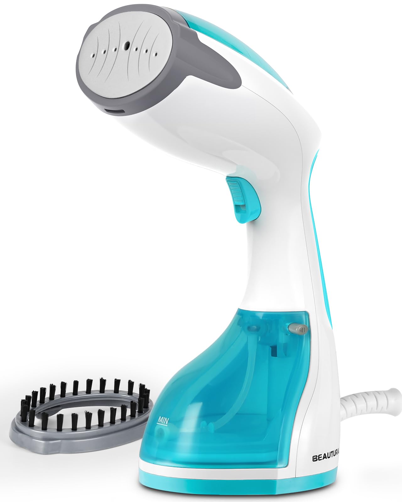 BEAUTURAL vaporizador frente mostrando diseño compacto y fácil agarre