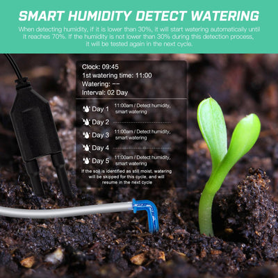 beday installed on windowsill automating multiple pots while you travel benefit