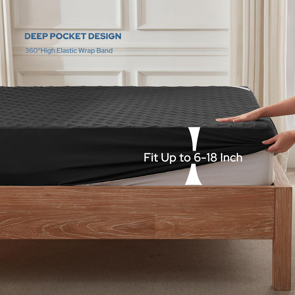 BEDLORE capa TPU interior, barrera impermeable que evita filtraciones de líquidos