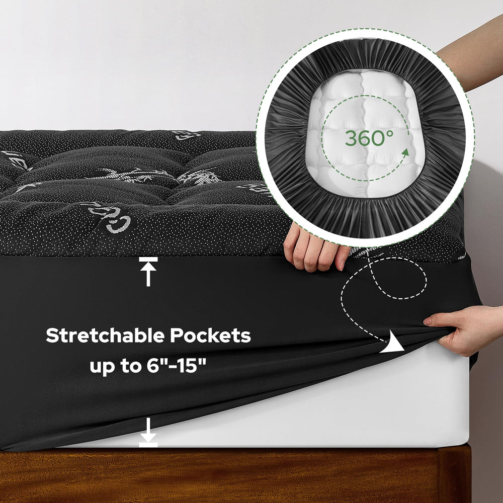 BEDLORE comparación de tamaño Twin XL para visualizar escala y cobertura
