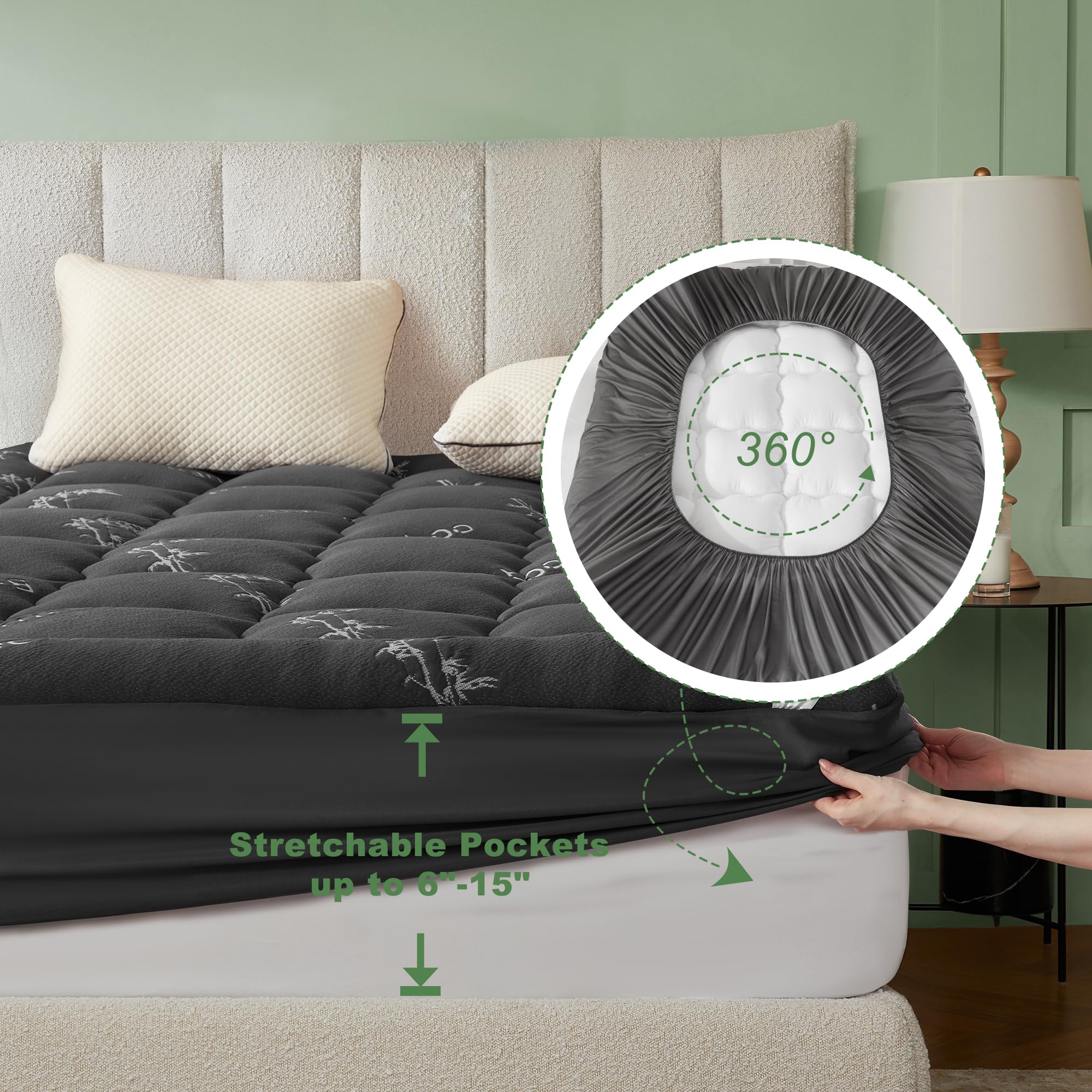 BEDLORE etiqueta y composición del material para fácil identificación