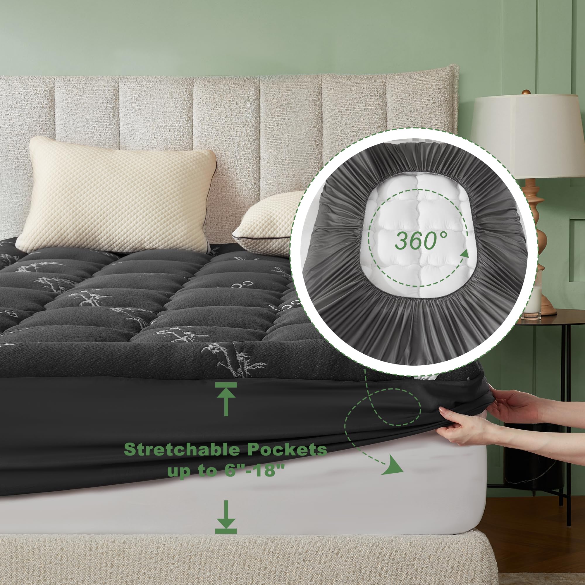 BEDLORE etiqueta de materiales y cuidados, fácil mantenimiento