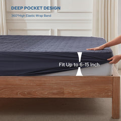 BEDLORE corte transversal mostrando membrana TPU impermeable y barrera
