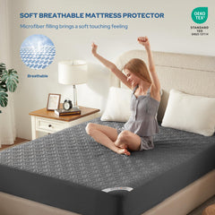 BEDLORE textura de microfibra suave al tacto para mayor confort y reducción de ruido