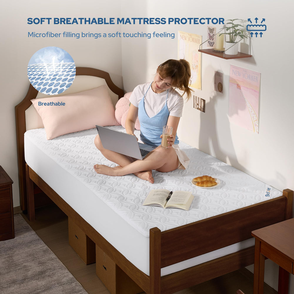 BEDLORE textura del tejido suave y transpirable para confort