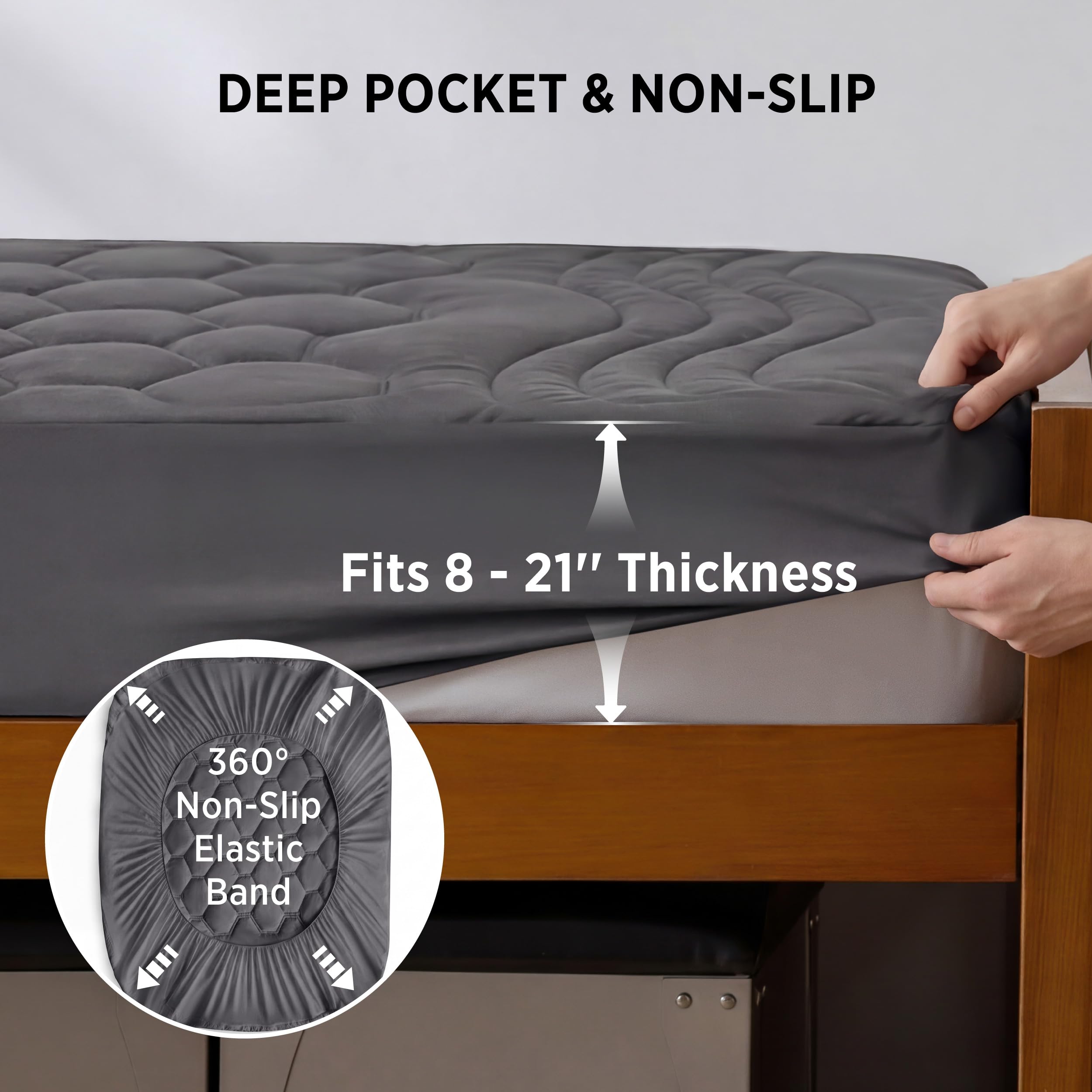 Bedsure comparación de escala Twin XL 39x80 pulgadas para referencia de tamaño