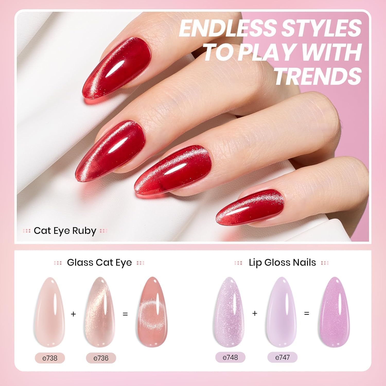 Beetles botellas con etiquetas claras para identificar base y top coats