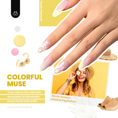 Beetles textura de esmalte brillante en uña, acabado liso y alta cobertura