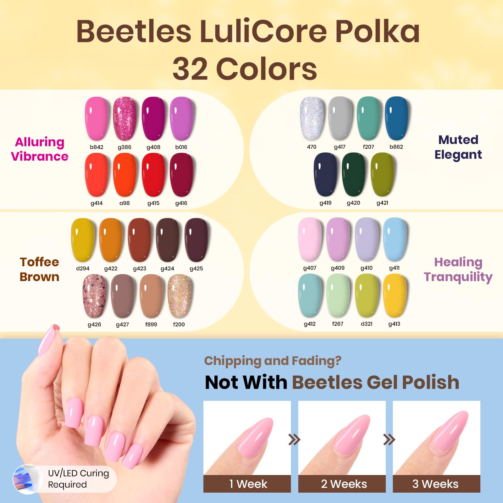beetles gel polish textura gel en bote mostrando consistencia cremosa y cobertura