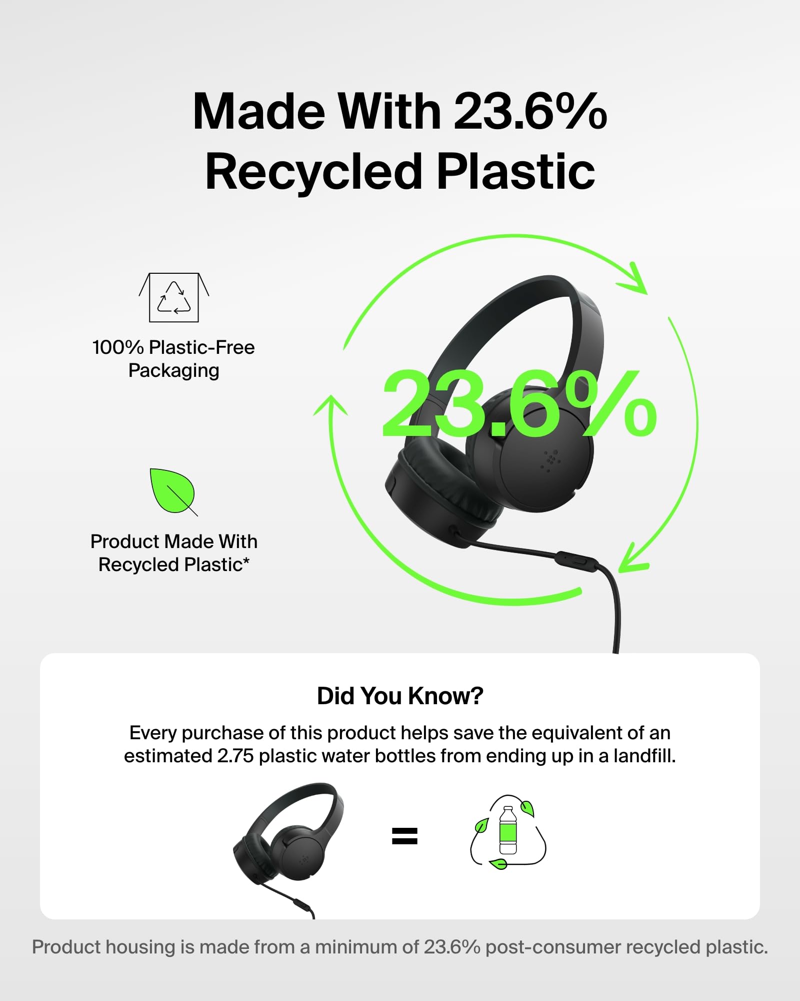 Belkin paquete con auriculares dongle y stickers para personalizar divertido