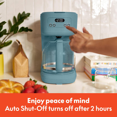 BELLA pause-and-serve pour mid-brew preventing drips and saving time