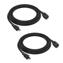 Belllights vista frontal del cable y conectores, potente y fiable