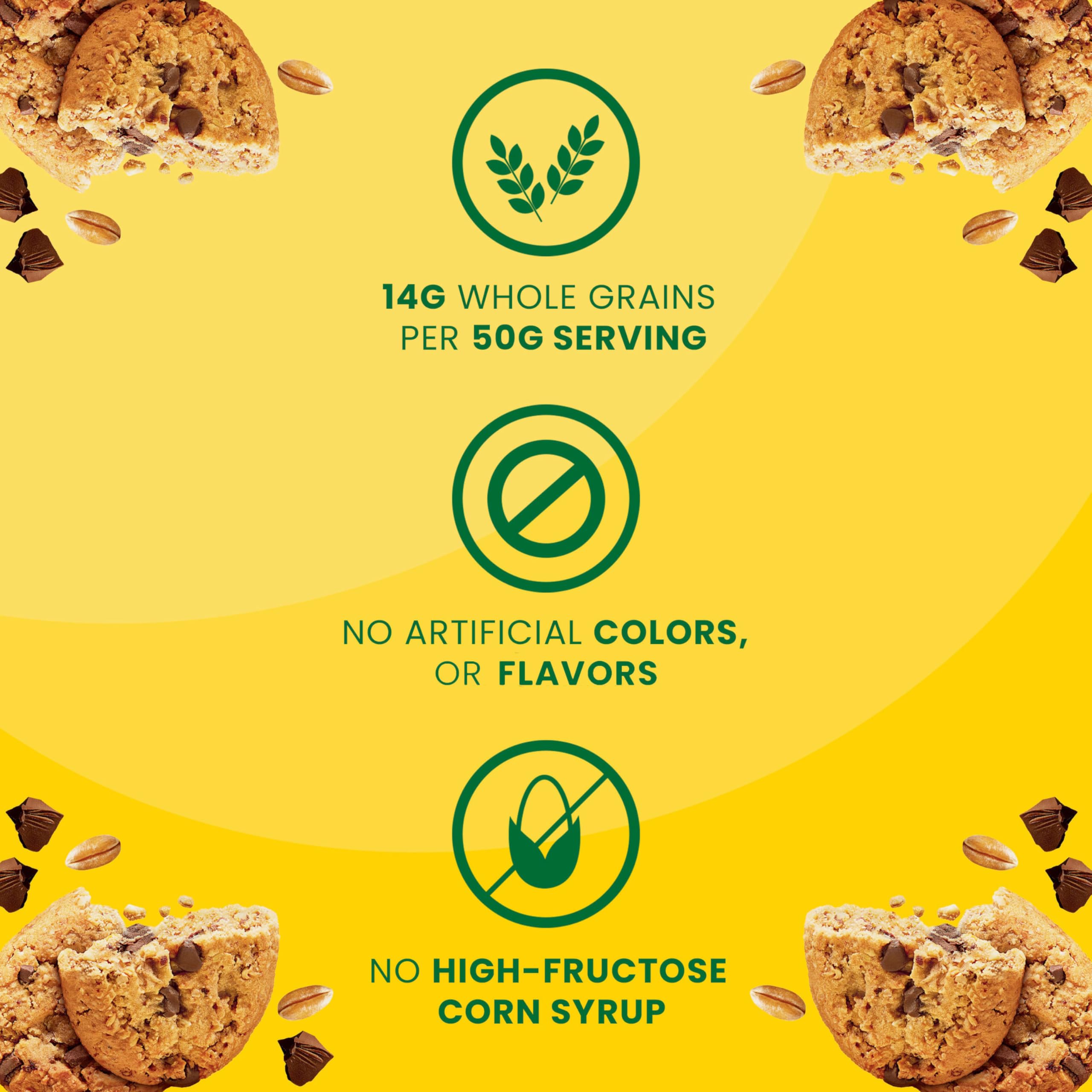 belVita bar in hand showing size and easy portable breakfast benefit