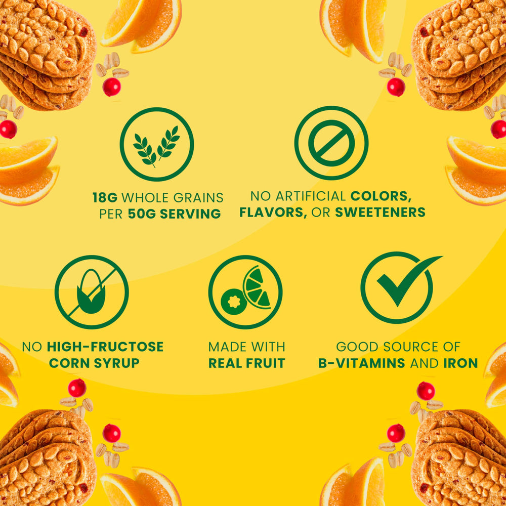 belVita nutrition label and ingredients display for informed choices