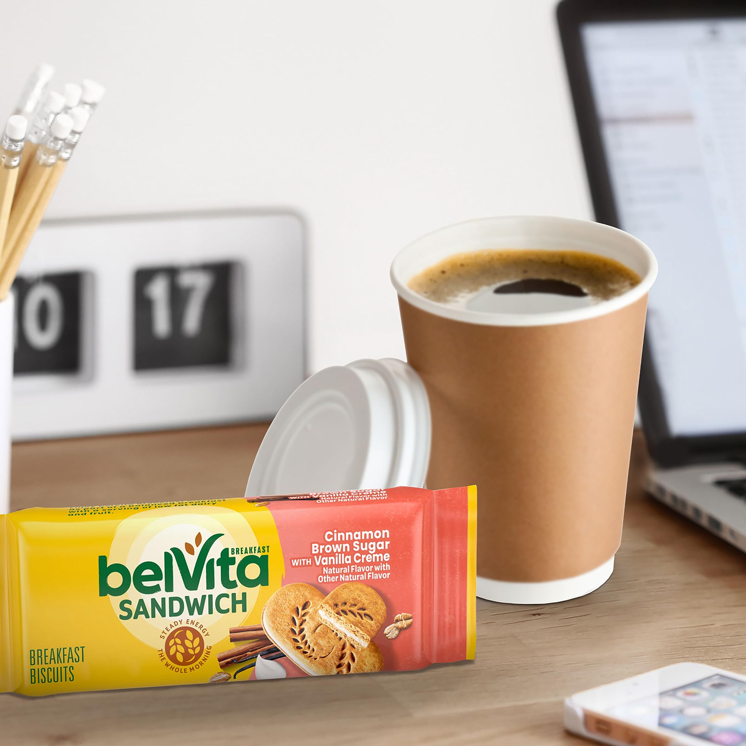 belVita etiqueta con información nutricional clara y beneficios