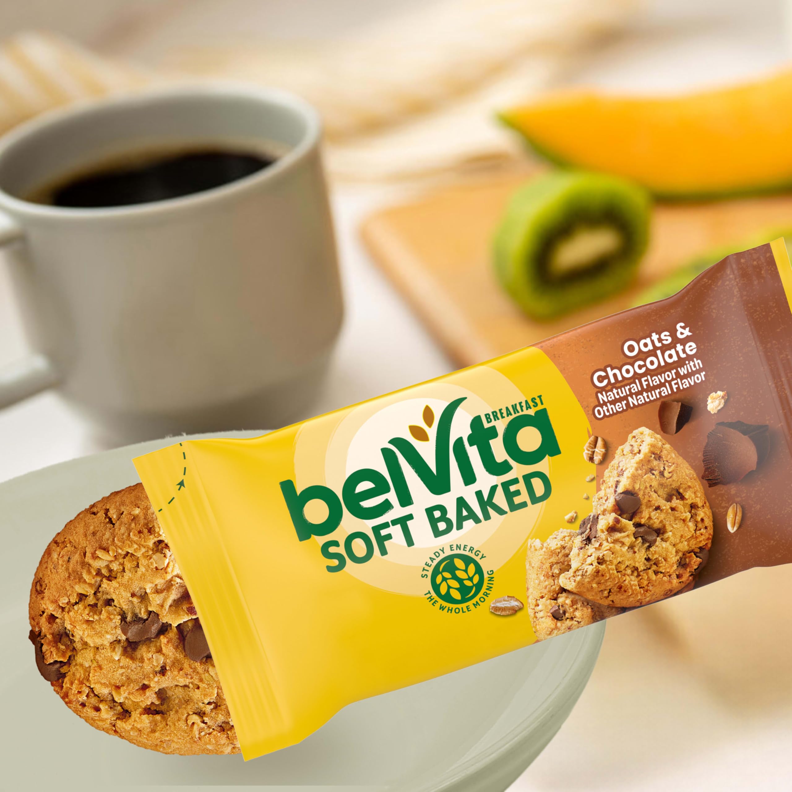 belVita bar cross-section showing chewy texture and slow-release carbs