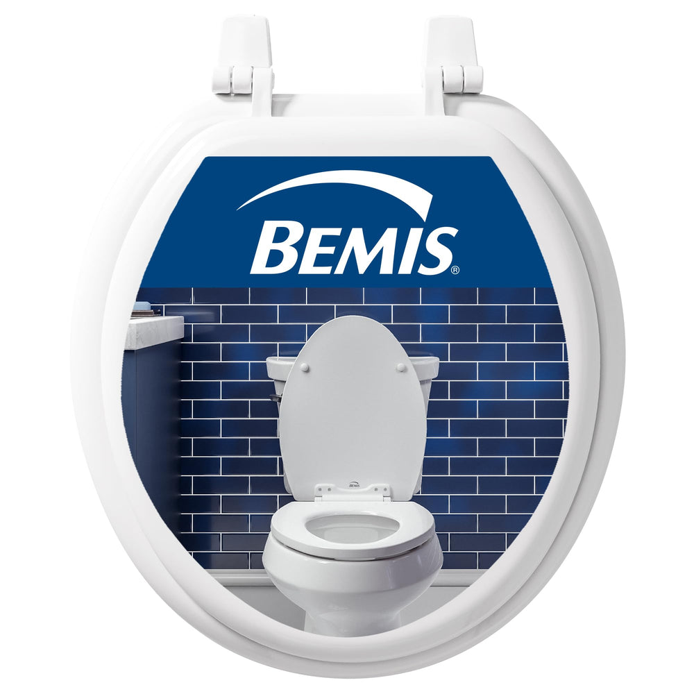 Bemis asiento 400TTA frontal paquete mostrando color y acabado brillante