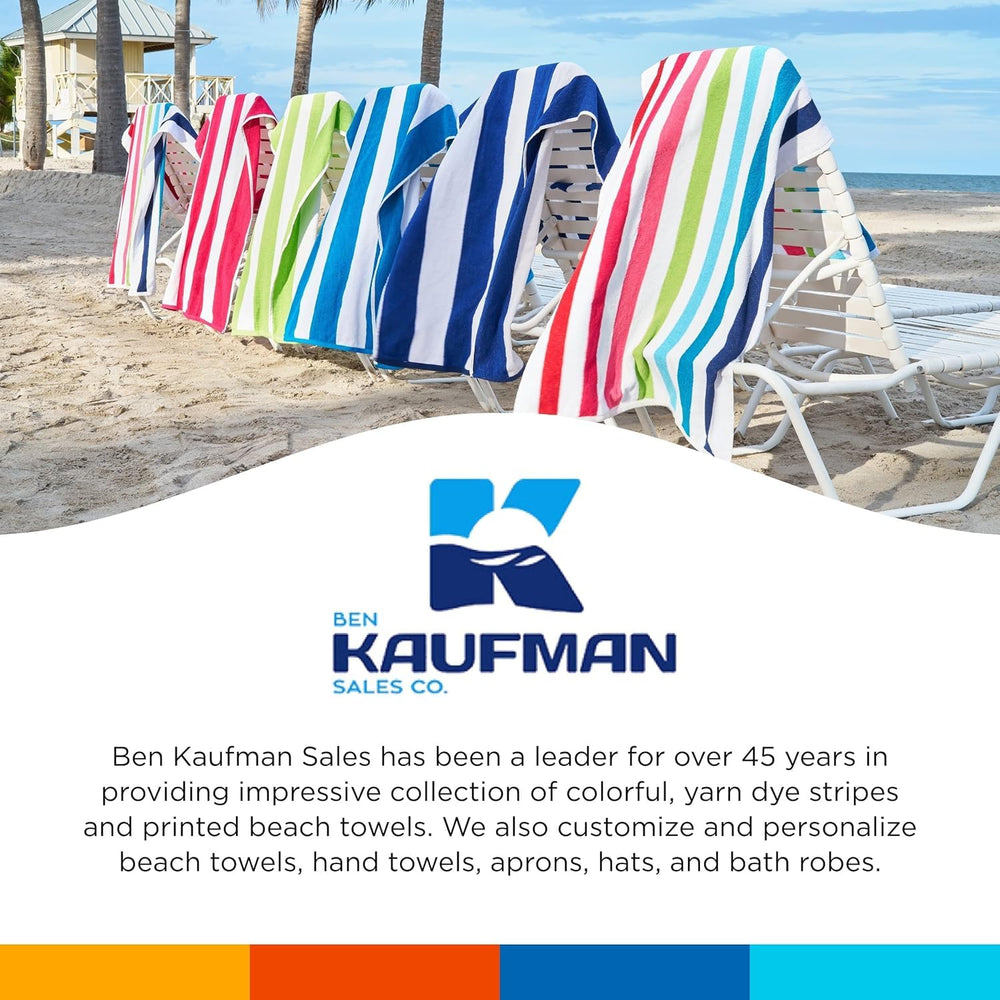 Ben Kaufman muestra paquete de seis toallas ideal para familias