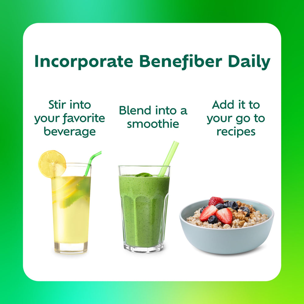 Benefiber comparación de tamaño del tarro de 250 g para referencia